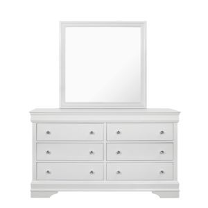DB SHAKER Commode en bois massif en crocodile métallique blanc meubles de chambre à coucher en acier inoxydable avec style en bois MDF pour salon - Product Image 4