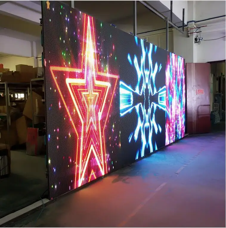 आउटडोर P2.976 किराये एलईडी वीडियो दीवार स्क्रीन प्रदर्शन के लिए डिस्को पार्टी क्लब बार डीजे दिखाएँ स्टेज प्रकाश