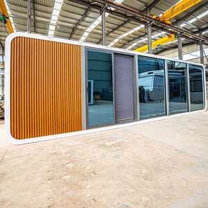 Maison en conteneur <span class=keywords><strong>mobile</strong></span> à configuration intelligente de luxe Capsule spatiale du fournisseur chinois inspirée deux chambres un hall immeuble de bureaux - Product Image 3