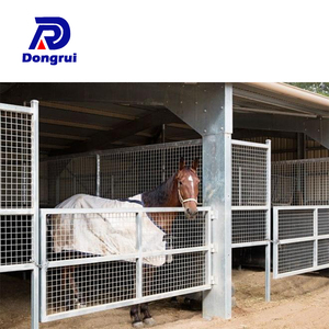 Bâtiments agricoles préfabriqués de maison en acier de hangar de cheval de protection contre la corrosion avec le cadre à énergie solaire - Product Image 6