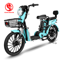 Vélo électrique numérique à 3 vitesses à grande vitesse avec batterie au plomb-acide à durée de vie prolongée, 800W 60V 28Ah, longue portée, 2 roues