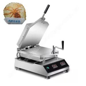 New design Scallop Cracker Machinery Shrimp Fossil Cake Machine with high quality