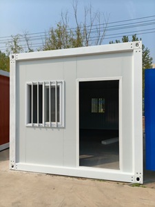 Installation rapide, assemblage rapide, bureau conteneur, poste de garde modulaire préfabriqué, cabine portable, unité de stockage mobile - Product Image 1