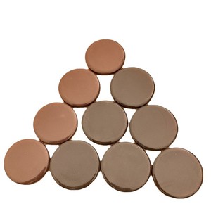 Disco de turmalina y germanio de 4 cm, color café, para colchón de masaje de sauna - Product Image 5