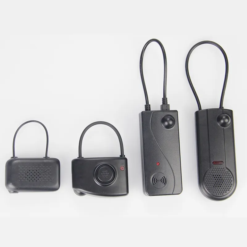 Retail Anti Theft Tags RF AM Self Alarm Tags Security Anti-Shoplifting EAS Dual Alarm Self Sensor Tag For Shoes/Bags