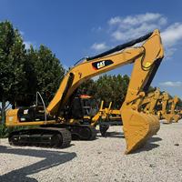 Excavatrice sur chenilles hydraulique d'occasion CAT336D2L 36 tonnes à faible nombre d'heures de fonctionnement, avec moteur CAT, à vendre