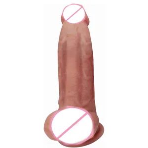 7 Inch Realistic Silicone Dildo Ultra Soft Lifelike Thick Dildo for Men G spot Stimulator with Curved Shaft Sex Toy for Women