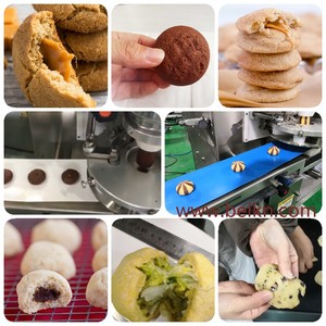 Máquina <span class=keywords><strong>para</strong></span> Rellenar Galletas con Mantequilla de Maní, Chispas de Chocolate y <span class=keywords><strong>Caramelo</strong></span>, Máquina <span class=keywords><strong>para</strong></span> Galletas Rellenas de Tarta de Piña, Precio de Fábrica - Product Image 6