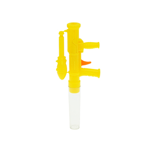 Jouets de tir en plastique en forme de fusil lance-rachets avec tube transparent pour bonbons, jouets pour enfants avec plateau pour bonbons vides - Product Image 2