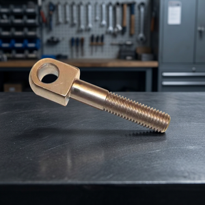 M10 Stainless Steel Eye <b>T</b> <b>Bolt</b> with ISO Standard Design for Elevator Equipment Machine Frames Industrial Assembly Mounting - Product Image 1