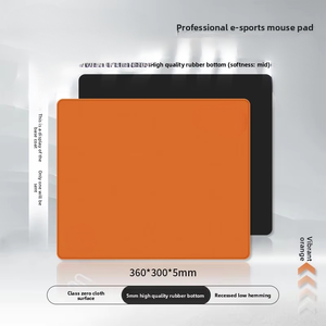 [Lei Zhen Esports Gaming Mouse Pad] Tapis de souris en caoutchouc de couleur unie de haute qualité, petite taille, 360x300mm, tapis rectangulaire à texture fine - Product Image 4
