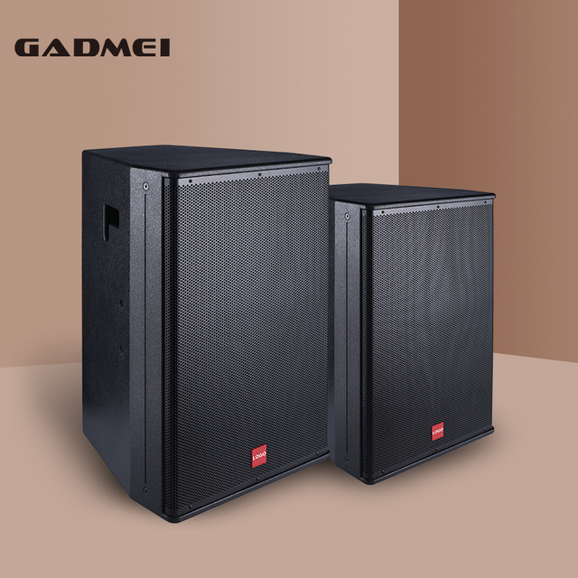 MORIN CM- 15 Wood pa Speaker 15 Inch 1000 Watt 12 Inch Speaker Box Full Range Passive Speakers Audio System