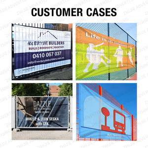 Lớn tùy chỉnh ngoài trời PVC lưới Vinyl dấu hiệu biểu ngữ in ấn xây dựng kết thúc tốt đẹp quảng cáo ngoài trời lưới biểu ngữ - Product Image 3