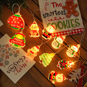 Guirlande lumineuse LED de Noël WINNER, Père Noël, rennes, bonhomme de neige, arbre, cloche, bougie, mistletoe, lumière chaude CRI 80 220V IP20, décorative - Product Image 5
