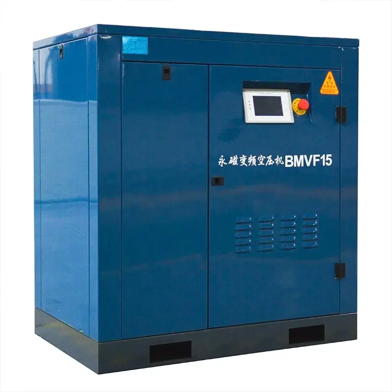 Heavy Duty Factory Price Electric Motor Power 8bar 37kw Rotary Type Screw Air Compressor Machines