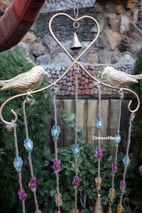 Carillon à vent décoratif en métal de qualité supérieure avec 7 clochettes suspendues pour la décoration de la maison et du jardin, disponible à la vente - Product Image 6