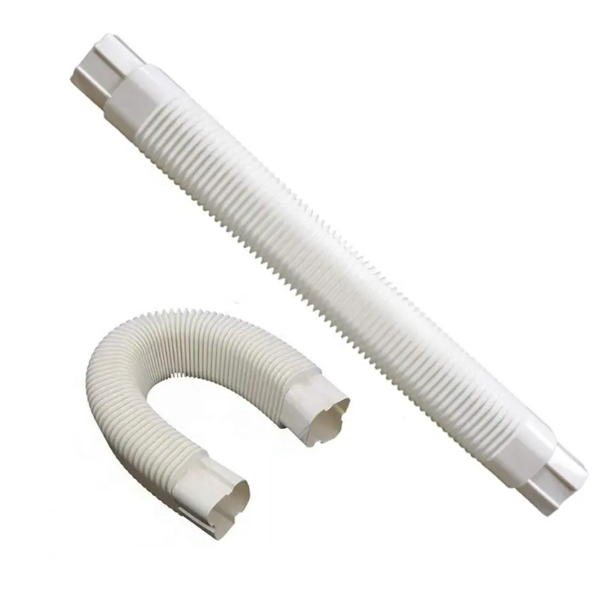 HVAC dekorative Rohr abdeckung Flexible Verbindungs armatur 80mm Klimaanlage Flexible Kappe