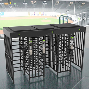Security Stainless Steel Turnstile Speed Gate Full Height Facial Recognition Prices <b>Access</b> <b>Control</b> Full Height Turnstile Gate - Product Image 1