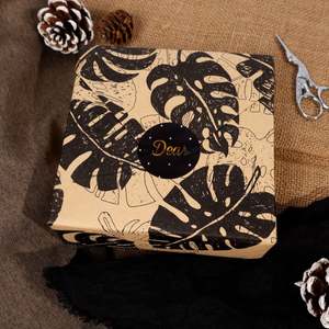 2024 Custom Kraft <b>Paper</b> Printed 43*300 cm 3 <b>Roll</b> a Set Design Gift <b>Wrapping</b> <b>Paper</b> Printing <b>Wrapping</b> <b>Paper</b> - Product Image 3