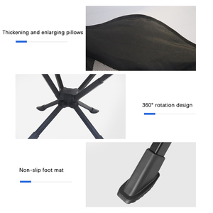 <span class=keywords><strong>Chaise</strong></span> portable pivotante à dossier haut <span class=keywords><strong>Chaise</strong></span> <span class=keywords><strong>pliante</strong></span> pliable compacte pour adultes <span class=keywords><strong>Chaise</strong></span> de sac à dos extérieure légère - Product Image 5