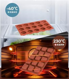 15 Cavity Flower Cake Maker LFGB Platinum Non Stick BPA Free Silicone Mousse Cake Molds - Product Image 3