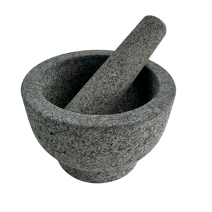 <span class=keywords><strong>Mortero</strong></span> y Pilón <span class=keywords><strong>de</strong></span> Granito Natural <span class=keywords><strong>de</strong></span> Alta Calidad para Moler Especias, Herramienta para Moler Hierbas y Especias para la Cocina del Hogar - Product Image 4