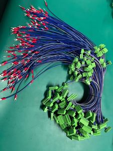 线束1015 # 22AWG 5.08毫米间距2p可插拔端子块电线和电缆组件制造商线束 - Product Image 3