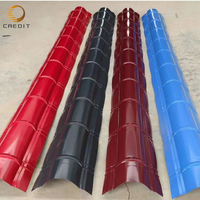 Hoja de techo de acero corrugado PPGI recubierta de color ASTM BS estándar con servicios de doblado/soldadura/corte