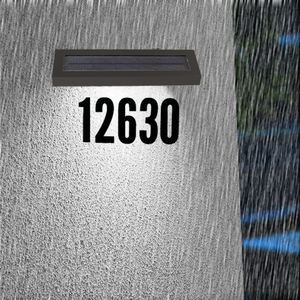 Luces Solares para Exteriores para Números de Casa, Luz Solar Ajustable para Exteriores para Placa de Dirección, Luz de Pared para Hogar, Jardín, Patio - Product Image 6