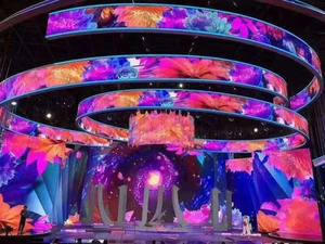 โมดูลจอแสดงผล LED ความสว่างสูง 5000cd/m อัตรารีเฟรช 1920Hz รองรับ 3D พิกเซล 4 มม. สำหรับใช้งานกลางแจ้ง ความละเอียด 62500 ระดับสี 14 บิต - Product Image 4