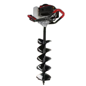 Ahoyador de Tierra de Cuatro Tiempos para una Sola Persona Nuevo Modelo Máquina Hincadora de Pilotes a Gasolina para Plantar en Invernaderos Perforadora Potente - Product Image 6