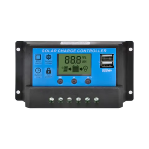 Controlador de carga solar Pwm de 12V/24V, <span class=keywords><strong>MPPT</strong></span> Mini Flexibilitiy, 10A/20A/30A Max PV, pantalla <span class=keywords><strong>LCD</strong></span>, certificado ROHS para controlador de iluminación - Product Image 1