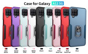 Funda híbrida a prueba de golpes para Samsung, armadura a prueba de golpes con soporte de anillo para Samsung A12 <span class=keywords><strong>5G</strong></span> A23 A33 A52 A53 A73 CELERO A03S S10 S20 S21 S22 S23 A14 - Product Image 6