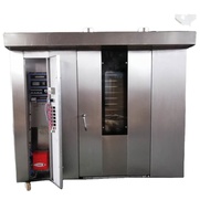 Four rotatif pour boulangerie, four à pain commercial à gaz, machine à cuire le pain automatique