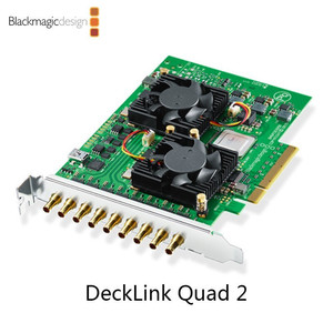การ์ด Blackmagic Design Deck Link Quad 2 High Definition Collection สำหรับการถ่ายทอดเกมออนไลน์และกิจกรรมกีฬา Blackmagic Design - Product Image 1