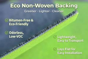Modernas Baldosas de Moqueta <span class=keywords><strong>para</strong></span> Oficina sin Betún 50x50cm, Base No Tejida, Suelo Modular PP, OEM Personalizado, Gris Claro Carbón, Hogar, Golf - Product Image 3