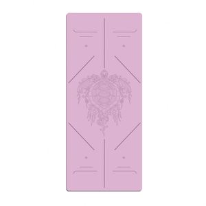 Tapis de yoga portable et antidérapant en caoutchouc naturel, ultra-fin de 1,5 mm, en polaire de daim, pliable, pour le sport en extérieur et les voyages - Product Image 5