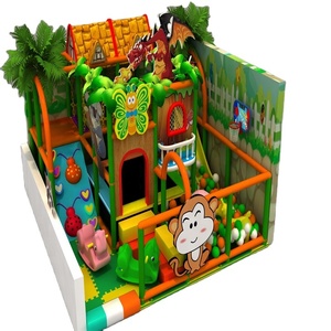 สนามเด็กเล่นในร่ม Naughty Castle Forest Series พร้อมสไลเดอร์และบ่อบอล Naughty Castle ได้รับการรับรองมาตรฐาน ISO CE รองรับเด็กได้ 50 คน - Product Image 3