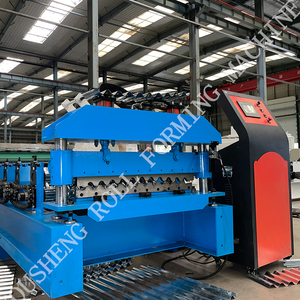 Auto Colored Steel Tile <strong>Forming</strong> Machine for Efficient Production <strong>of</strong> Roof Panels and Wall Cladding <strong>Systems</strong> - Product Image 5