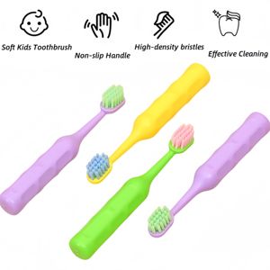 Cepillo de Dientes para Bebés de Alta Calidad al por Mayor, Cepillo de Dientes para Niños con Cabezal Ancho en Caja Colorida para una Limpieza Profunda - Product Image 2