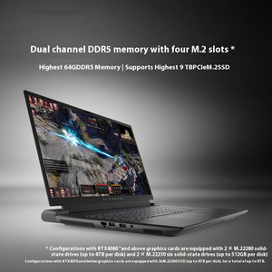 Ordinateur portable de jeu haut de gamme Dell Alienware m18 R2 avec processeur I9-14900HX, 64 Go de RAM, 1 To de SSD, carte graphique RTX4080 - Product Image 2