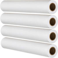 Rollo de papel blanco Bond CAD para dibujo de ingeniería y trazado industrial Producto de papel y cartón duradero y de alta calidad