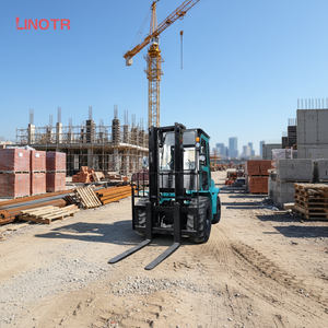 מיוצר בסין, מכירה חמה, מלגזה דיזל 3.5-5 טון 4X4 לכל סוגי השטח, מלגזה לשטח קשה - Product Image 5