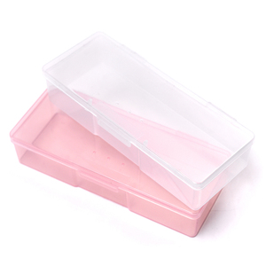 Boîte à outils en plastique vide pour nail art, organisateur d'outils de manucure, conteneurs de rangement pour breloques à ongles, boîte de rangement pour accessoires de manucure - Product Image 5