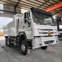 Camion benne lourd Sinotruck Howo neuf, diesel 6x4, conduite à gauche, norme d'émission Euro 2, boîte automatique Weichai
