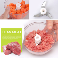 Multifunctionele Handmatige Groentesnijder Ui Knoflook Mini Voedsel Chopper Handmatige Vleesmolen Groente Fruit Twist Shredder