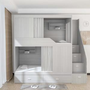 Многофункциональная простая двухъярусная кровать размера «King-Size» для общежития - Product Image 2