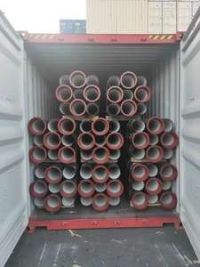 ราคาต่อเมตรของท่อเหล็กดัดอ่อนเคลือบซีเมนต์สองชั้น K7 ขนาด 4 นิ้ว Dn150 250 มม. 150 มม. 450 มม. - Product Image 6