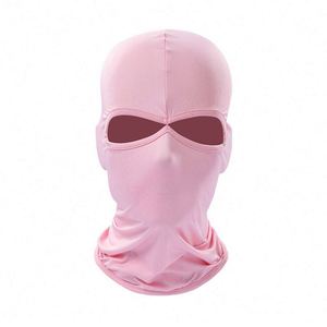 Masque facial de sport personnalisé avec logo, coupe-vent, respirant, couvre-visage complet, masque de ski, balaclava 100% coton, vente chaude - Product Image 2