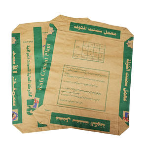 PLUS <b>PACKING</b> Recyclable Kraft Paper Sack with Offset Printing Heat Seal Cement <b>Packing</b> <b>Bag</b> for Chemical Powder Customizable - Product Image 1